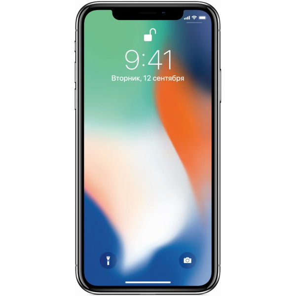 Смартфон APPLE iPhone X 64GB Silver RFB (FQAC2RM/A)