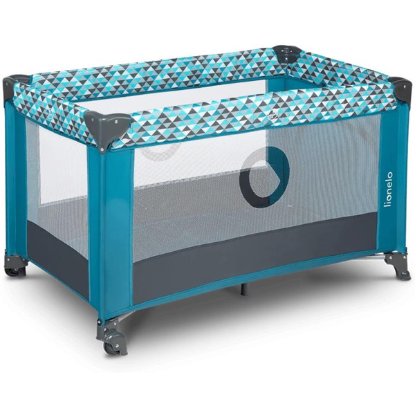 Кровать-манеж Lionelo Stefi (Green Turquoise)