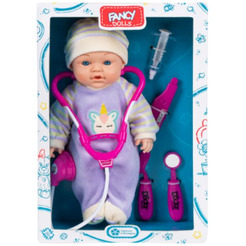 Пупс Fancy Dolls Малыш с набором доктора PU11