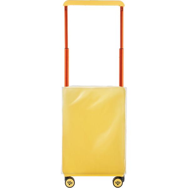 Чемодан DoubleW 005# (S, желтый)