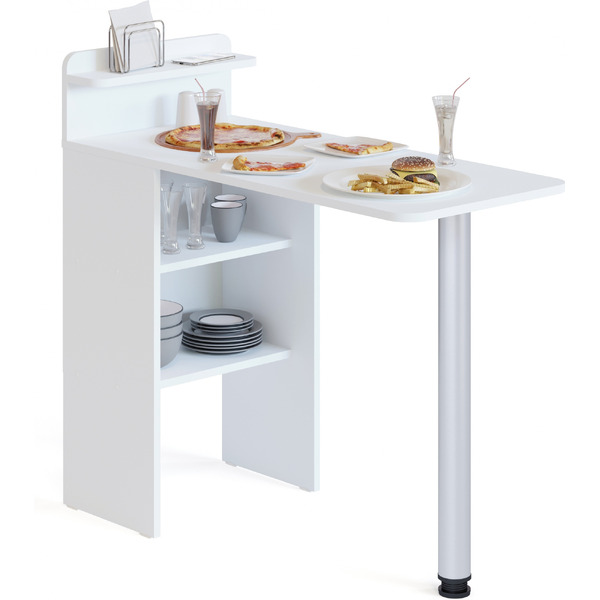 Стол для компьютера Сокол СП-19 (белый)