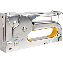 Степлер теккер со скобами DELI PRO T35011, мебельный, №13/4-8, №53/4-8, металл