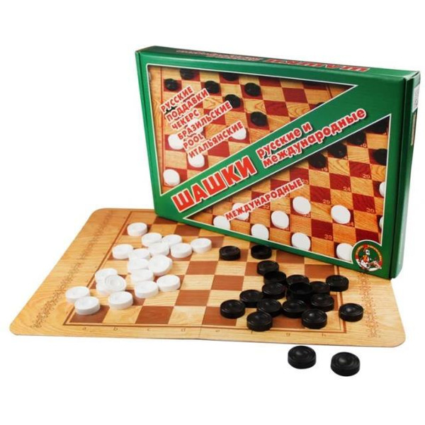 Шашки Десятое королевство Русские и международные 1068 (5853385)