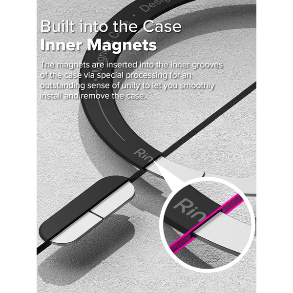 Чехол Ringke FUSION X MAGNETIC для Galaxy S25 Ultra BLACK