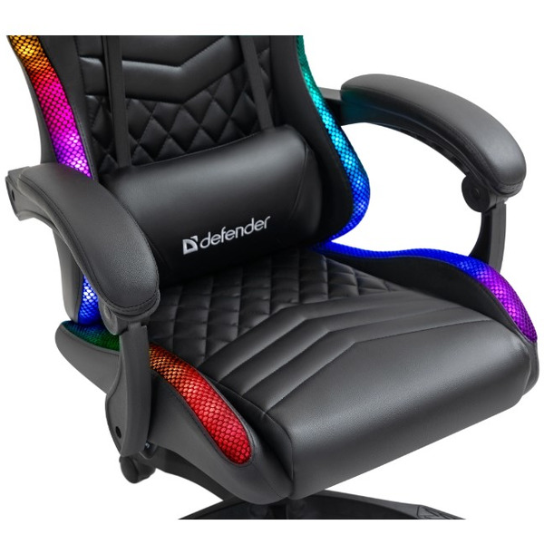Игровое кресло Defender Core Черный (64047)