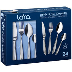Набор столовых приборов LARA LR10-17/24 Capella