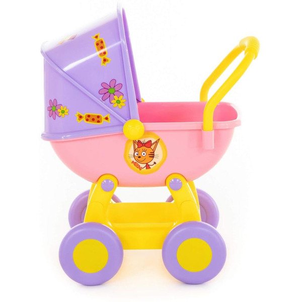 Коляска для кукол Полесье Три кота №1 71439