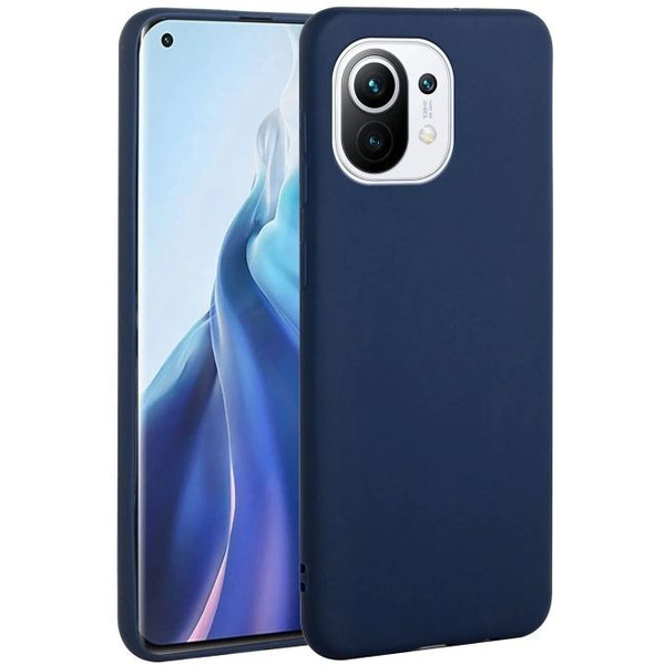 Накладка CASE Matte для Xiaomi Mi 11 (темно-синий)