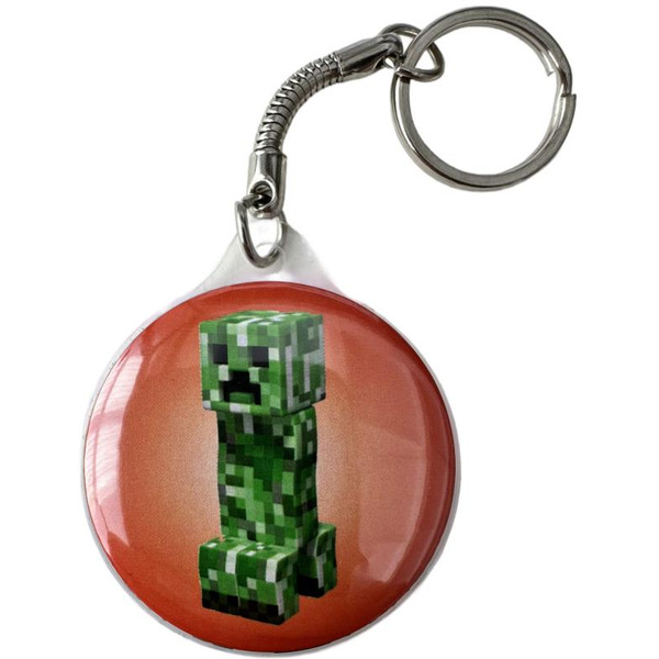 Брелок сувенирный "Дай 5 Добру" (Майнкрафт) в ассортименте