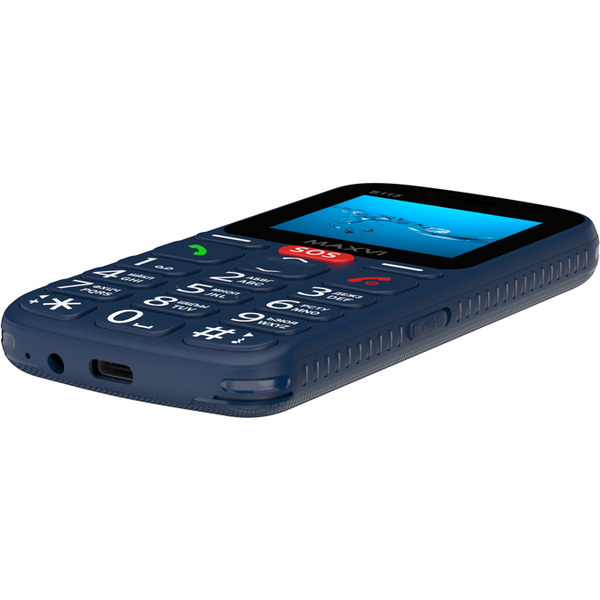 Мобильный телефон Maxvi B115 (синий)