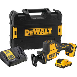 Сабельная пила DeWalt DCS312D2-QW (с 2-мя АКБ, кейс)