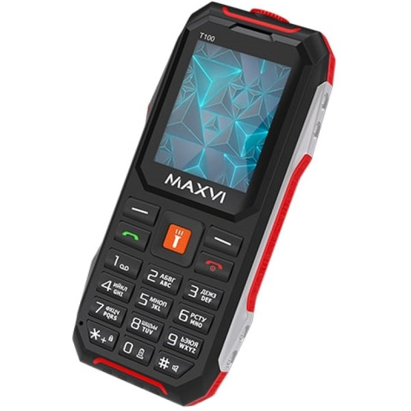 Мобильный телефон Maxvi T100 (красный)