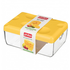 Контейнер для сыра Бытпаст Phibo 431244706 (желтый)
