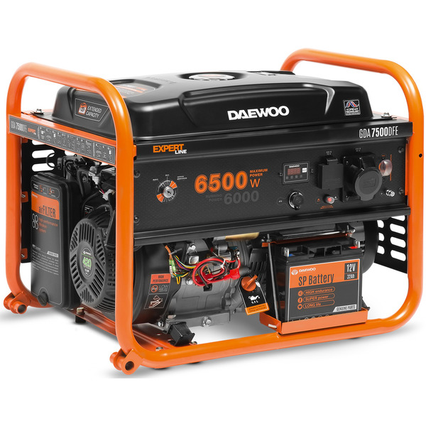 Генератор Daewoo Power GDA 7500DFE
