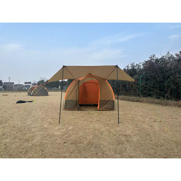 Палатка Lanyu 1125 (коричневый/желтовато-коричневый/оранжевый)
