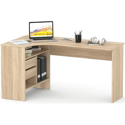 Компьютерный стол Сокол-Мебель СПм-25 (левый, дуб сонома)