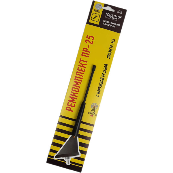 Пруток с наружной резьбой М5 Триада ПР-25 EURO Decor