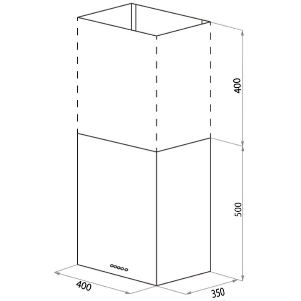 Вытяжка MAUNFELD Box Push 40 (нержавеющая сталь)