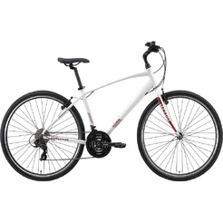 Велосипед Stark Terros 28.2 V белый матовый/красный, серый 18" HQ-0014209