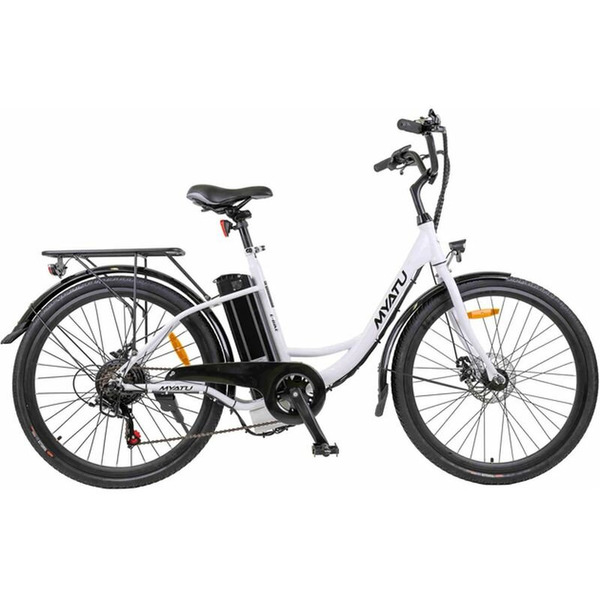 Электровелосипед MYATU Ancheer C0126 (серебристый)