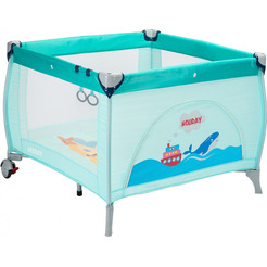 Манеж Caretero Holiday (мятный)