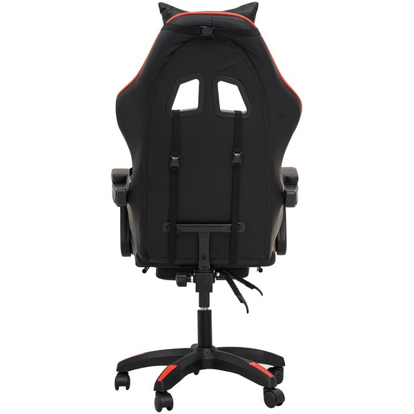 Игровое кресло Calviano 1583 (черно-красное, вибромассажное)