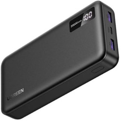 Внешний аккумулятор Ugreen PB312-25683 20000mAh (серый)