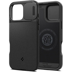 Чехол для телефона Spigen Optik Armor Mag Magsafe для iPhone 16 Pro Max ACS08015 (черный)