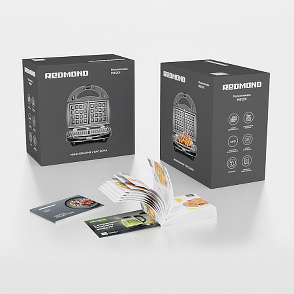 Мультипекарь РЕДМОНД MB1201 (Черный)