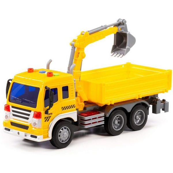 Самосвал Полесье Сити 95992 (желтый)