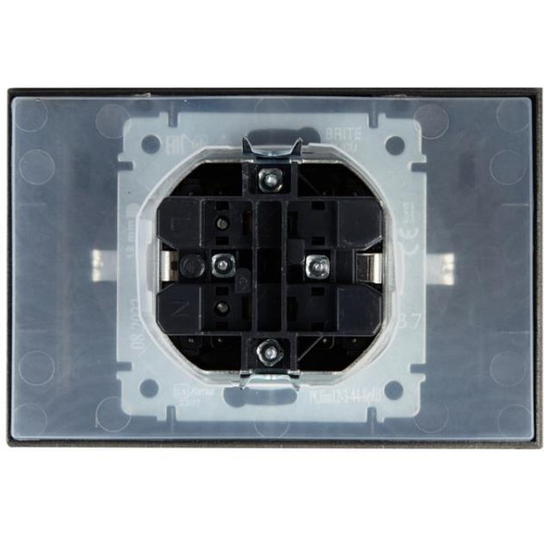 Розетка IEK Brite BR-R26-16-44-K37-F