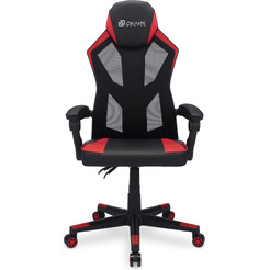Кресло Oklick 121G (черный/красный)