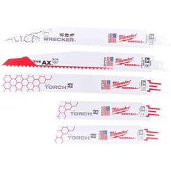 Набор полотен для сабельной пилы Milwaukee SAWZALL 5 шт (49222205)