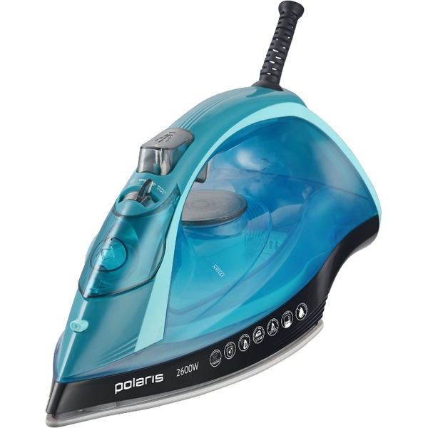 Утюг Polaris PIR 2668AK (черный/бирюзовый)