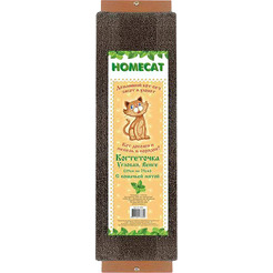 Когтеточка Homecat С кошачьей мятой венге / 77769 (65x25см)