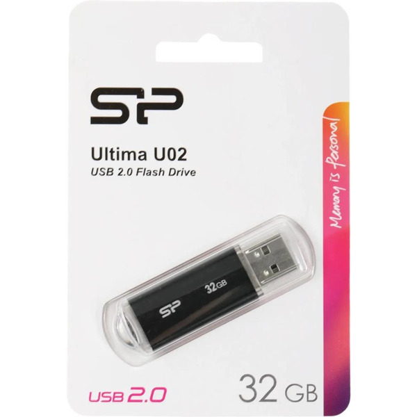USB Flash Silicon-Power Ultima U02 32GB (SP032GBUF2U02V1K)