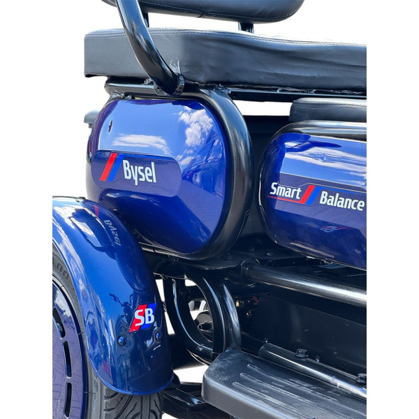 Электротрицикл SmartBalance Bysel (синий)