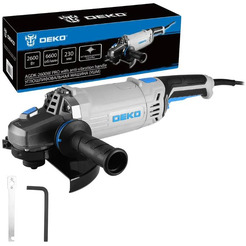 Угловая шлифмашина Deko AGDK-2600W PRO 084-1083