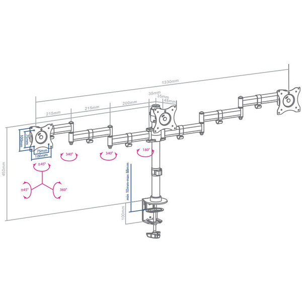 Кронштейн Arm Media LCD-T15