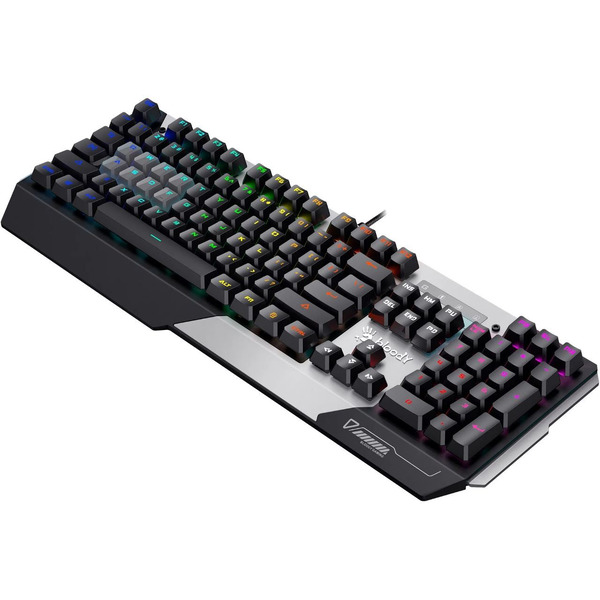 Клавиатура A4Tech Bloody B865N (серый/черный)