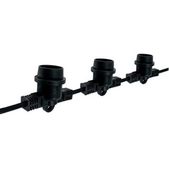 Садовая гирлянда JAZZway PBL-S40 L12+1.5 5040564A (черный)