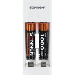 Зарядное устройство с аккумуляторами SONNEN   4 шт (2+2) AA+AAA (HR6+HR03) 2700mAh+1000mAh BC2