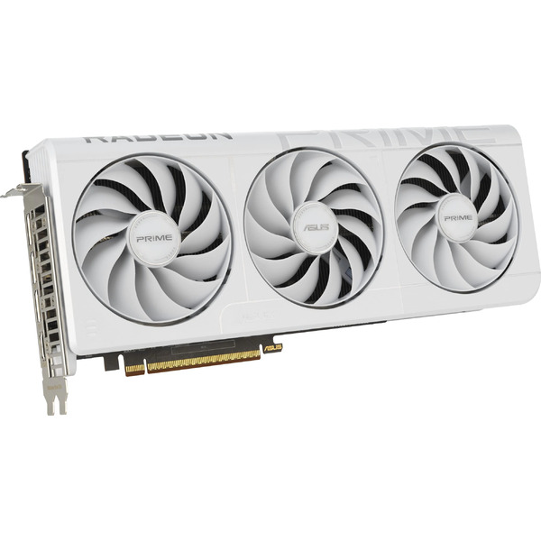 Видеокарта ASUS PRIME RX 9070 XT White OC 16GB GDDR6 (PRIME-RX9070XT-O16G-WHITE)