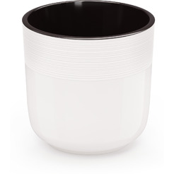 Горшок цветочный Альтернатива Линель М8698 (белый)