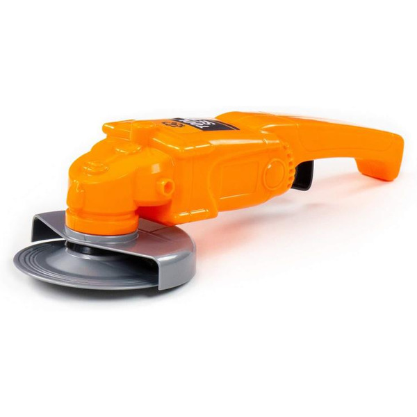 Шлифовальная машинка игрушечная Полесье 90454 (оранжевая)