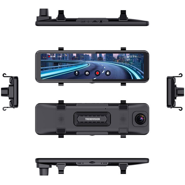 Видеорегистратор TrendVision CarPlay Mirror черный