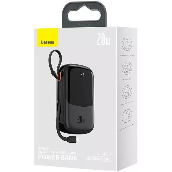 Портативное зарядное устройство Baseus Qpow Pro 20000mAh PPQD060201 (черный)