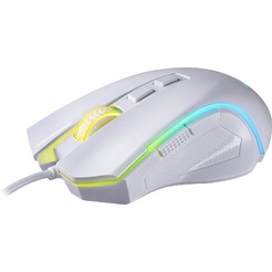Проводная игровая мышь REDRAGON Griffin белый,RGB,7кнопок,7200dpi (77836)
