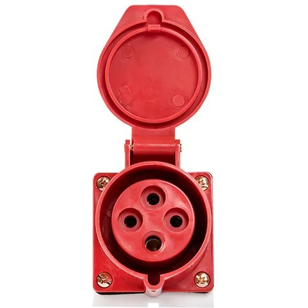 Розетка стационарная наружная EKF 114 3Р+РЕ 16А 380В IP44 PROxima