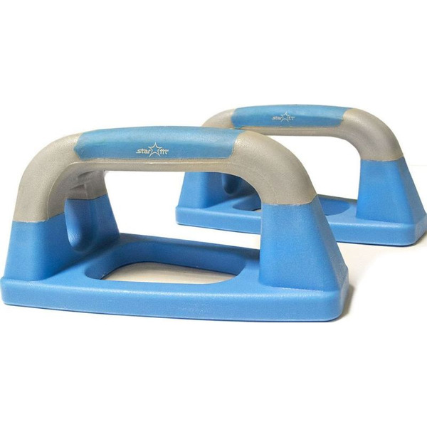 Упоры для отжимания Starfit BA-303 (синий/серый)